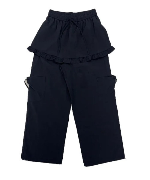 FREE STYLISTS(フリー スタイリスト)の「YUGA_YGMC Drawstring easy pants with faux skirt(その他パンツ・レディース・グレー/ホワイト/ブラック・FREE)」の18枚目の写真
