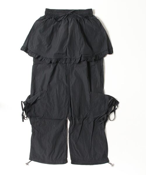 FREE STYLISTS(フリー スタイリスト)の「YUGA_YGMC Drawstring easy pants with faux skirt(その他パンツ・レディース・グレー/ホワイト/ブラック・FREE)」の12枚目の写真