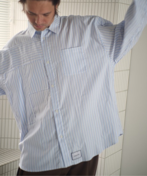 ADAMPATEK/James Fabric anarchy shirt/ジェームスファブリック