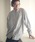 ADAM PATEK�i�A�_���p�e�b�N�j�́uADAMPATEK/James Fabric anarchy shirt/�W�F�[���X�t�@�u���b�N�@�A�i�[�L�[�V���c(AP2525007)�i�V���c/�u���E�X�j�v�b�O���[��