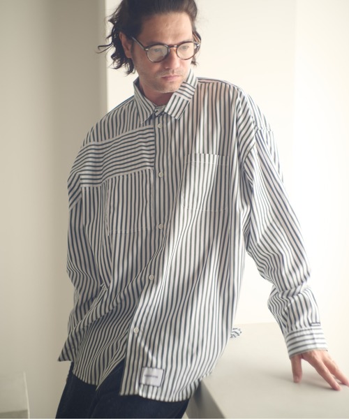 ADAMPATEK/James Fabric anarchy shirt/ジェームスファブリック