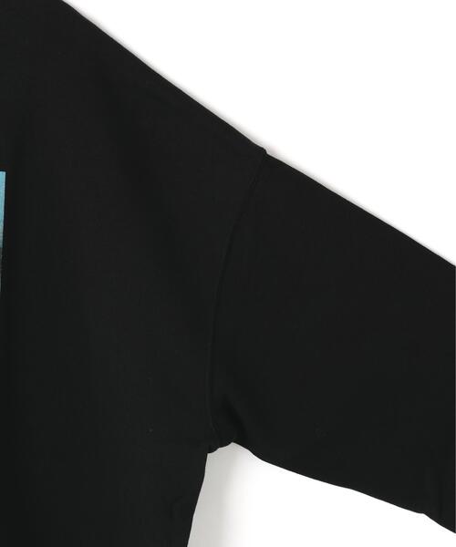 over print(オーバープリント)の「overprint/オーバープリント/世界 swerat shirts(スウェット・レディース・ブラック・M/L/XL)」の6枚目の写真