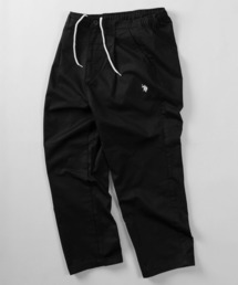 U.S. POLO ASSN.（ユーエスポロアッスン）の「【78】【U.S. POLO ASSN./ユーエスポロアッスン】デニム／ツイル ワンポイントロゴ タックテーパードパンツ（デニムパンツ・レディース）」