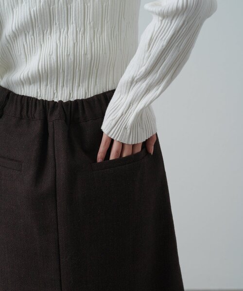 Lui's(ルイス)の「ヘリンボーンミニスカート(スカート・レディース・ブラウン/グレー・38/36)」の12枚目の写真