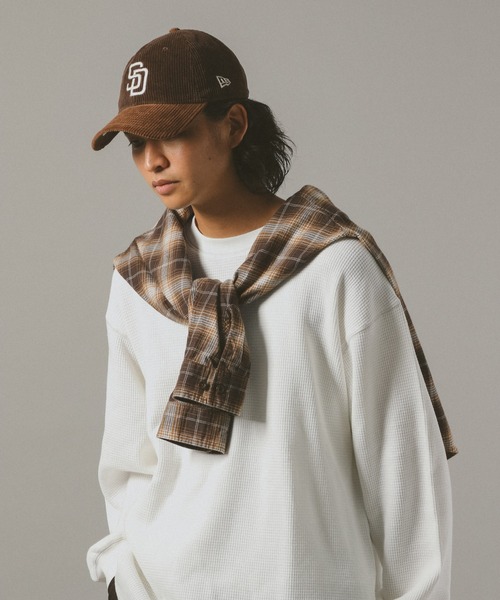 RAGEBLUE(レイジブルー)の「WAFFLE STITCH LONG SLEEVE CUTSEW / ワッフルステッチロンT(Tシャツ/カットソー・メンズ・ブラック/オフホワイト・FREE)」の1枚目の写真