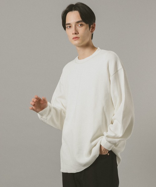 L.G.B. ルグランブルー COOKED WAFFLE 長袖カットソー L.G.B. ルグランブルー COOKED WAFFLE 長袖カットソー L.G.B. ルグラン