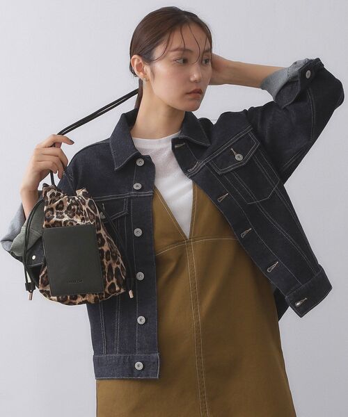 OPAQUE.CLIP(オペークドットクリップ)の「【長さ調整可能】サイドドロストミニショルダーバッグ(ショルダーバッグ・レディース・グレー系4/ブラウン系その他5/ブラック/ブラウン系1/ダークブラウン・00)」の13枚目の写真