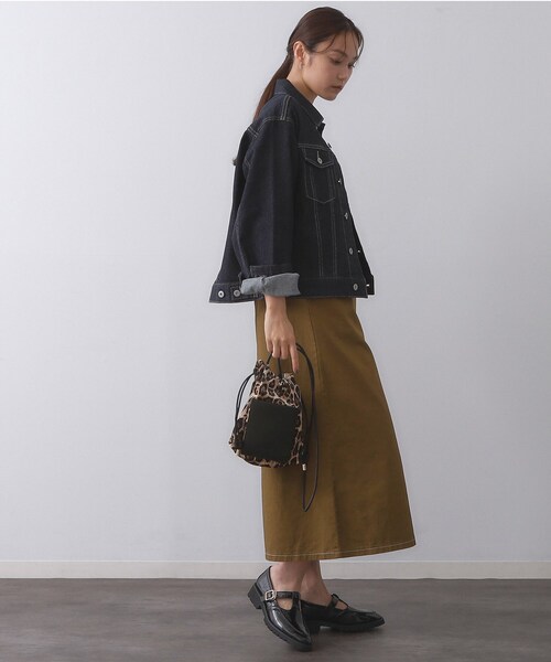 OPAQUE.CLIP(オペークドットクリップ)の「【長さ調整可能】サイドドロストミニショルダーバッグ(ショルダーバッグ・レディース・グレー系4/ブラウン系その他5/ブラック/ブラウン系1/ダークブラウン・00)」の12枚目の写真