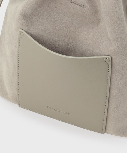 OPAQUE.CLIP(オペークドットクリップ)の「【長さ調整可能】サイドドロストミニショルダーバッグ(ショルダーバッグ・レディース・グレー系4/ブラウン系その他5/ブラック/ブラウン系1/ダークブラウン・00)」の21枚目の写真