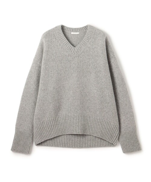 ギャルリーヴィー ファインウール Vネック サイドスリット グレー 日本製 楽天市場】【GALERIE VIE−ギャルリー ヴィー】ファインウールの