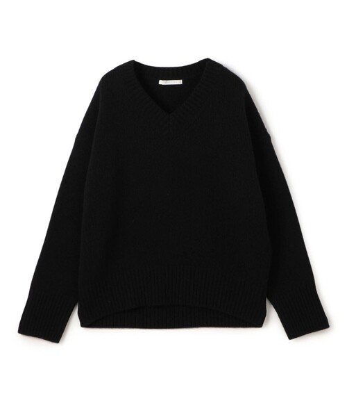 ファインウール Vネックプルオーバー（ニット/セーター）｜GALERIE VIE