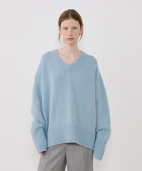 ▼美品✨ギャルリーヴィー【S】ファインウール ニット Vネック セーター ▽美品✨ギャルリーヴィー【S】ファインウール ニット Vネック