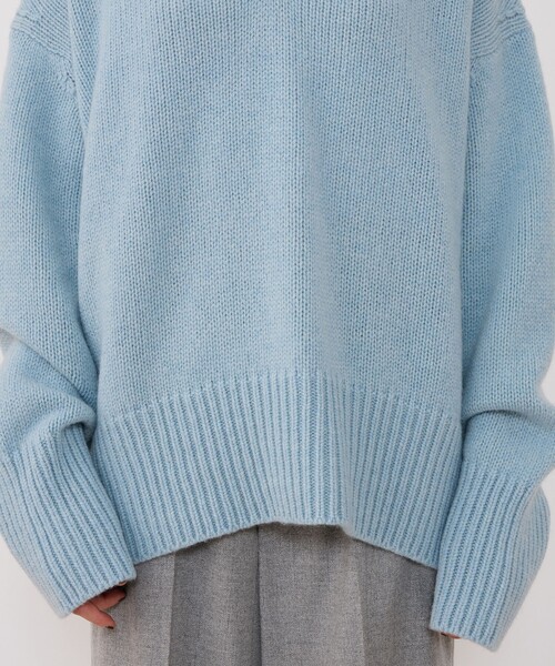 ファインウール Vネックプルオーバー（ニット/セーター）｜GALERIE VIE