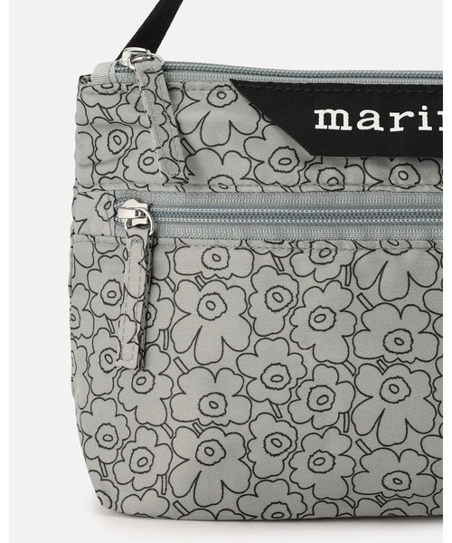marimekko(マリメッコ)の「Piirto Unikko / Neat Crossbody shoulder bag S(ショルダーバッグ・レディース・ライトグレー・FREE)」の6枚目の写真