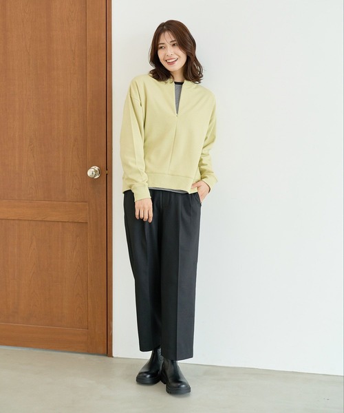 FOUND GOOD（ファウンドグッド）の「ウラキモウツイルワイドCP（その他パンツ・レディース・グレー系8/ブラウン系5/ブラック/アイボリー・S/M/L）」の21枚目の写真