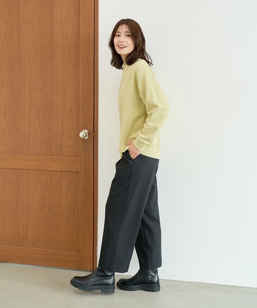 FOUND GOOD（ファウンドグッド）の「ウラキモウツイルワイドCP（その他パンツ・レディース・グレー系8/ブラウン系5/ブラック/アイボリー・S/M/L）」の22枚目の写真