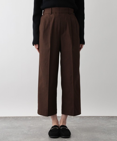 FOUND GOOD（ファウンドグッド）の「ウラキモウツイルワイドCP（その他パンツ・レディース・グレー系8/ブラウン系5/ブラック/アイボリー・S/M/L）」の10枚目の写真