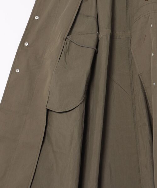 STYLEBLOCK（スタイルブロック）の「ウェザークロスミリタリーオーバーコート（モッズコート・レディース・ベージュ/カーキ/ブラック・M）」の5枚目の写真
