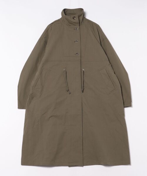 STYLEBLOCK（スタイルブロック）の「ウェザークロスミリタリーオーバーコート（モッズコート・レディース・ベージュ/カーキ/ブラック・M）」の6枚目の写真