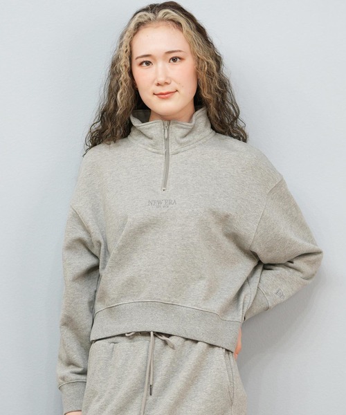 セール】NEW ERA/ニューエラ WS SWEAT HALF ZIP スウェット ハーフ
