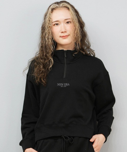 セール】NEW ERA/ニューエラ WS SWEAT HALF ZIP スウェット ハーフ
