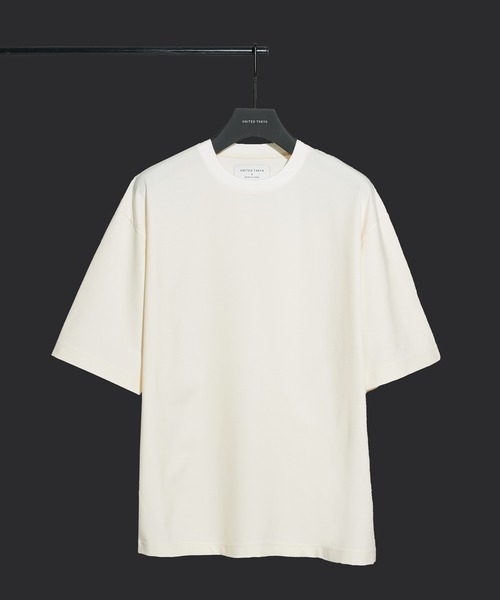 UNITED TOKYO（ユナイテッドトウキョウ）の「×CF アウトラスト Tシャツ（Tシャツ/カットソー・メンズ・ホワイト/ダークグレー/ブラック・1/2/3）」の2枚目の写真