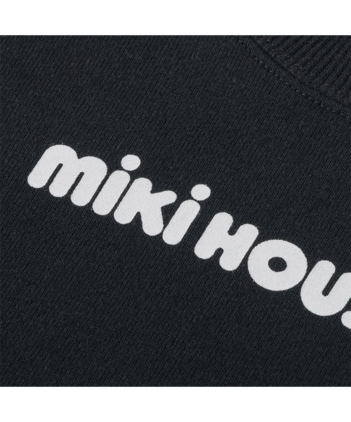 MIKI HOUSE（ミキハウス）の「【WEB限定】バックロゴワンピース（ワンピース・キッズ・ブラック/ベージュ/ラベンダー・80ｃｍ/90cm/100cm/110cm/120cm/130cm）」の14枚目の写真