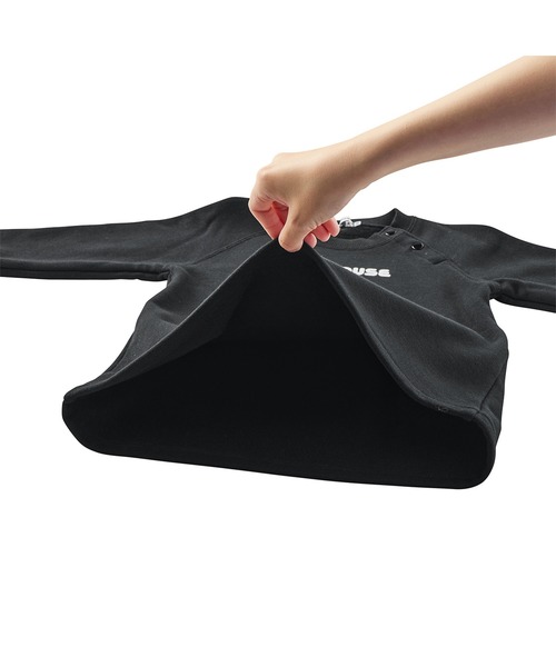 MIKI HOUSE（ミキハウス）の「【WEB限定】バックロゴワンピース（ワンピース・キッズ・ブラック/ベージュ/ラベンダー・80ｃｍ/90cm/100cm/110cm/120cm/130cm）」の15枚目の写真