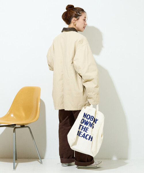 FREAK'S STORE（フリークスストア）の「限定展開　オーバーシルエット カバーオール（カバーオール・レディース・ブラック/チャコールグレー/ナチュラル/ベージュ・ﾌﾘ-）」の20枚目の写真