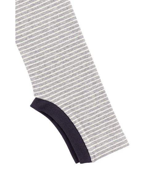 ALEXIA STAM（アリシアスタン）の「Striped Long Sleeve Dress /カップ付きストライプロングドレス（ワンピース・レディース・ホワイト/グレー/ブラック・M/S）」の12枚目の写真