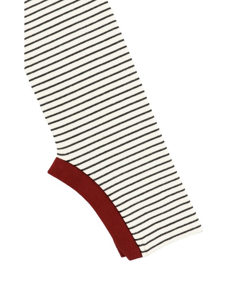 ALEXIA STAM（アリシアスタン）の「Striped Long Sleeve Dress /カップ付きストライプロングドレス（ワンピース・レディース・ホワイト/グレー/ブラック・M/S）」の21枚目の写真