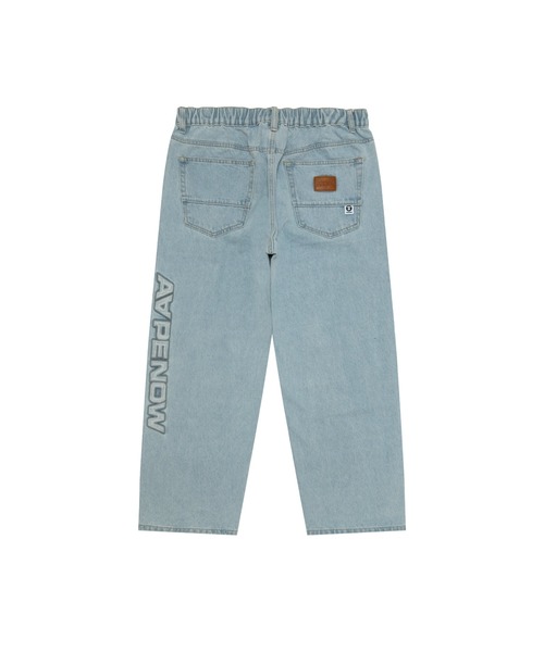 AAPE BY A BATHING APE（エーエイプバイアベイシングエイプ）の「AAPE NOW DENIM PANTS（デニムパンツ・メンズ・ライトブルー・MEDIUM/LARGE/SMALL/X-LARGE）」の2枚目の写真
