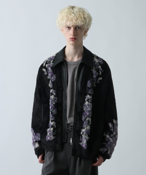 シャギーニットガラカーディガン(HARE)（カーディガン/ボレロ）｜HARE