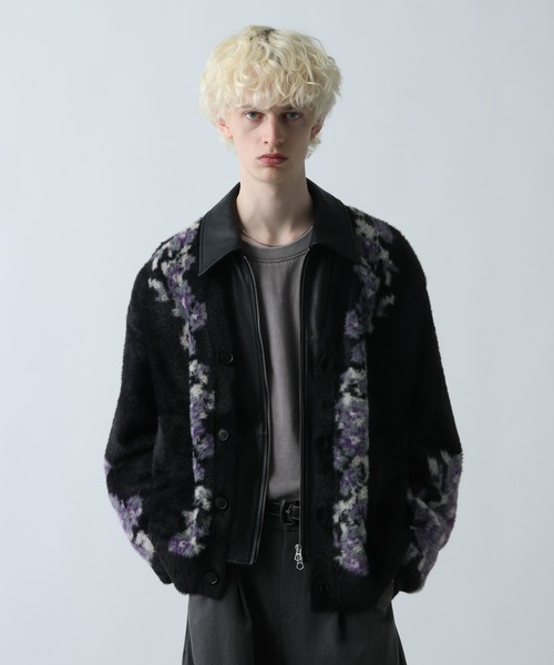 シャギーニットガラカーディガン(HARE)（カーディガン/ボレロ）｜HARE