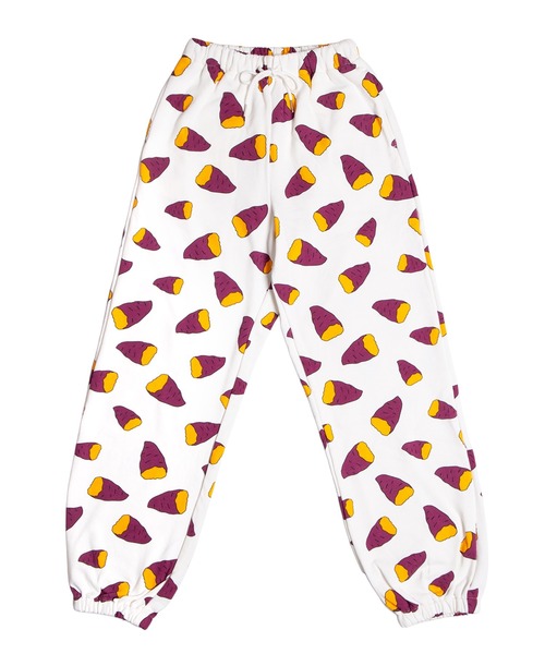 PUNYUS(プニュズ)の「【新サイズ】フード総柄スウェットパンツ(IMO)(スウェットパンツ・レディース・パープル・1/2/3/4/5)」の12枚目の写真