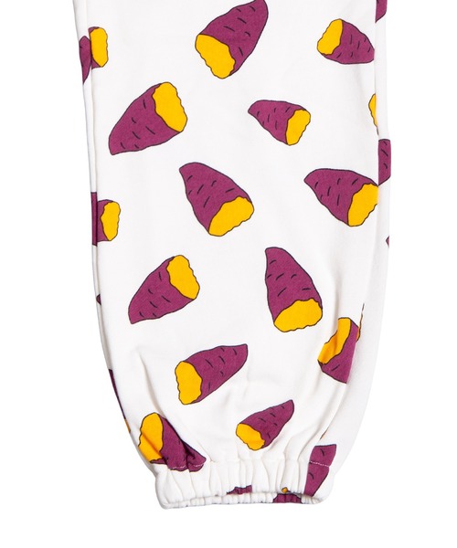 PUNYUS(プニュズ)の「【新サイズ】フード総柄スウェットパンツ(IMO)(スウェットパンツ・レディース・パープル・1/2/3/4/5)」の14枚目の写真