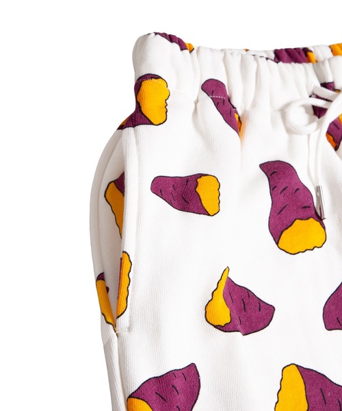 PUNYUS(プニュズ)の「【新サイズ】フード総柄スウェットパンツ(IMO)(スウェットパンツ・レディース・パープル・1/2/3/4/5)」の15枚目の写真