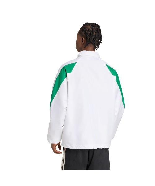 adidas(アディダス)の「アディダス adidas スタジアム トラックトップ(ジャージ・メンズ・ホワイト/ブラック・S/M/L/LL/3L)」の8枚目の写真