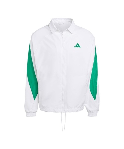 adidas(アディダス)の「アディダス adidas スタジアム トラックトップ(ジャージ・メンズ・ホワイト/ブラック・S/M/L/LL/3L)」の6枚目の写真