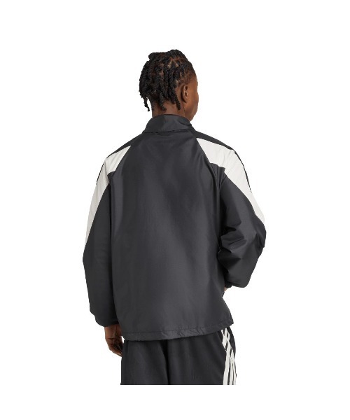 adidas(アディダス)の「アディダス adidas スタジアム トラックトップ(ジャージ・メンズ・ホワイト/ブラック・S/M/L/LL/3L)」の11枚目の写真