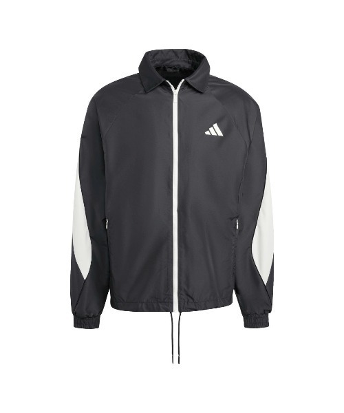 adidas(アディダス)の「アディダス adidas スタジアム トラックトップ(ジャージ・メンズ・ホワイト/ブラック・S/M/L/LL/3L)」の7枚目の写真