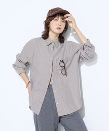 COMME CA Wardrobe | タイプライターミニチェック シャツ(シャツ/ブラウス)