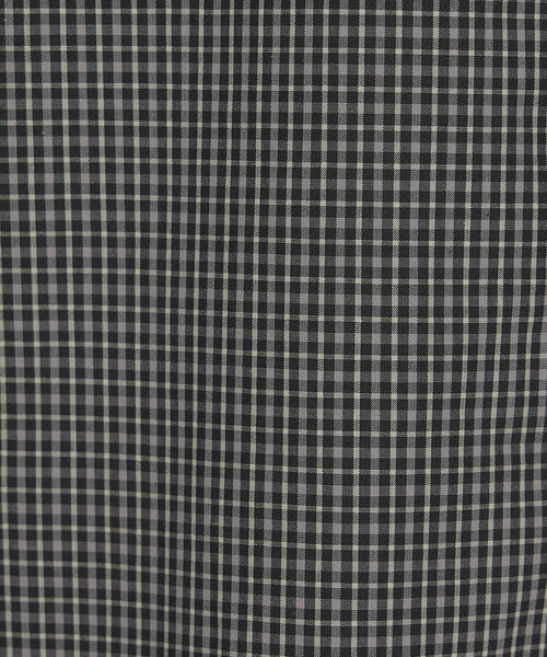 COMME CA Wardrobe（コムサワードローブ）の「タイプライターミニチェック シャツ（シャツ/ブラウス・レディース・ブラウン/グレー・FREE）」の15枚目の写真