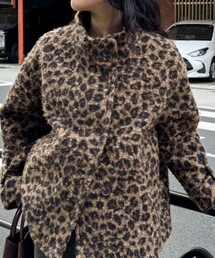 fredy emue | ループシャギースタンドカラーコート(その他アウター)