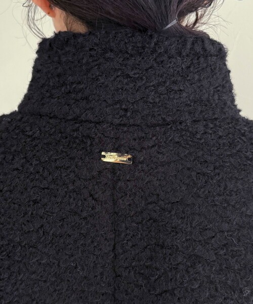 セール】ループシャギースタンドカラーコート（その他アウター