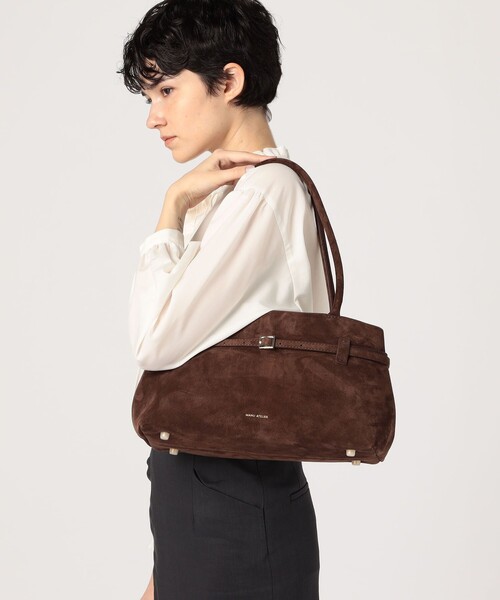 MANU ATELIER（マニュ アトリエ）の「MANU ATELIER E/W LE CAMBON バッグ（ハンドバッグ・レディース・ダークブラウン・FREE）」の9枚目の写真