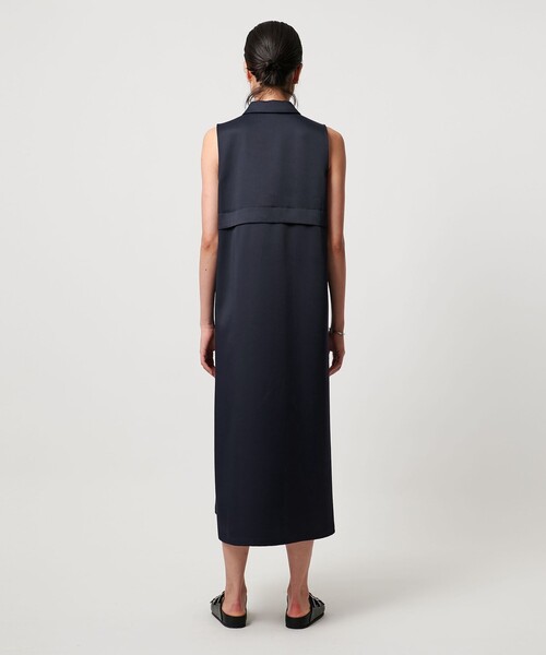 TO UNITED ARROWS(トゥーユナイテッドアローズ)の「<TO UNITED ARROWS>シャツカラー ノースリーブ ワンピース(ワンピース・レディース・ベージュ・FREE)」の10枚目の写真