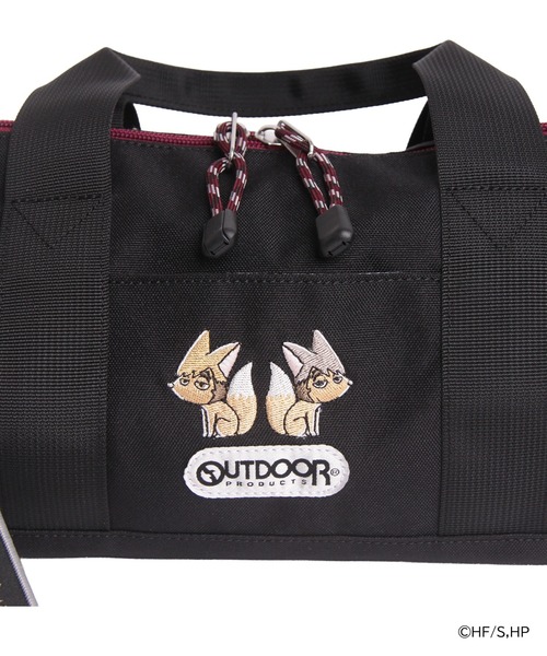 OUTDOOR PRODUCTS（アウトドアプロダクツ）の「ミニロールボストンバッグ　ハイキュー!!×OUTDOOR PRODUCTS】（ショルダーバッグ・レディース・ブラック×レッド/ベージュ/ネイビー/ブラック・FREE）」の12枚目の写真
