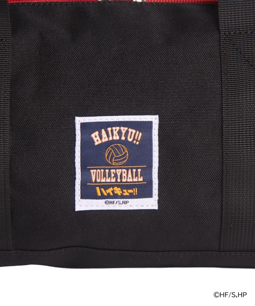 OUTDOOR PRODUCTS（アウトドアプロダクツ）の「ミニロールボストンバッグ　ハイキュー!!×OUTDOOR PRODUCTS】（ショルダーバッグ・レディース・ブラック×レッド/ベージュ/ネイビー/ブラック・FREE）」の16枚目の写真