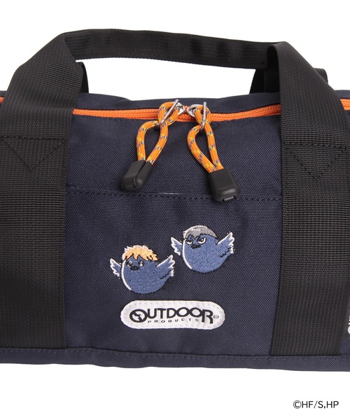 OUTDOOR PRODUCTS（アウトドアプロダクツ）の「ミニロールボストンバッグ　ハイキュー!!×OUTDOOR PRODUCTS】（ショルダーバッグ・レディース・ブラック×レッド/ベージュ/ネイビー/ブラック・FREE）」の9枚目の写真